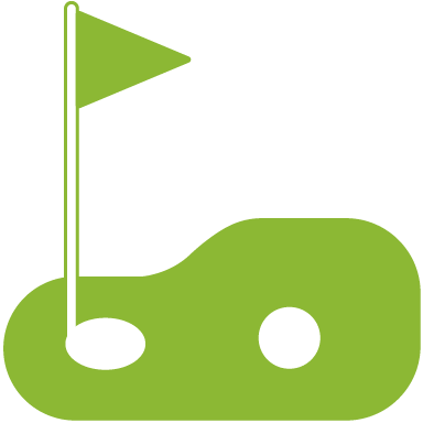 Icône représentant le coaching sur parcours au Golf de Saint-Lô