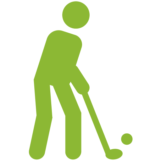 Icône représentant les cours individuels de golf au Golf de Saint-Lô