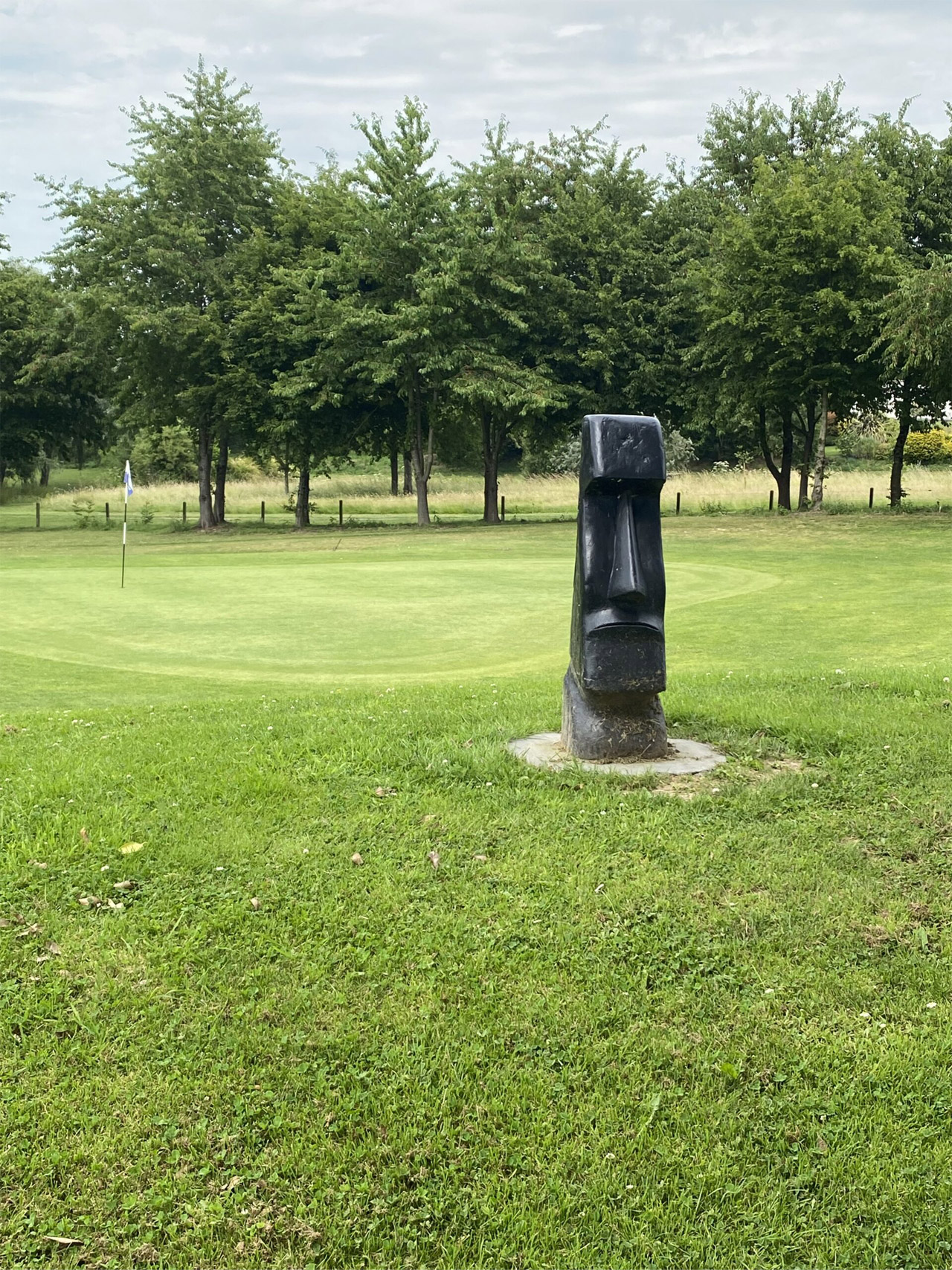 Parcours MOAI du Golf de Saint-Lô.